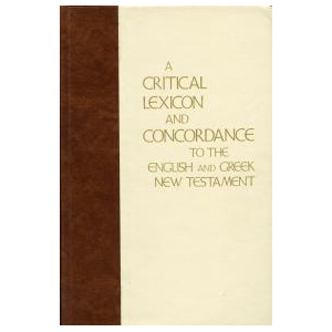 Critical Lexicon & Concordance of NT